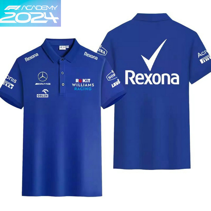 2024 Polo ROKit Williams Racing Rexona Coton Homme